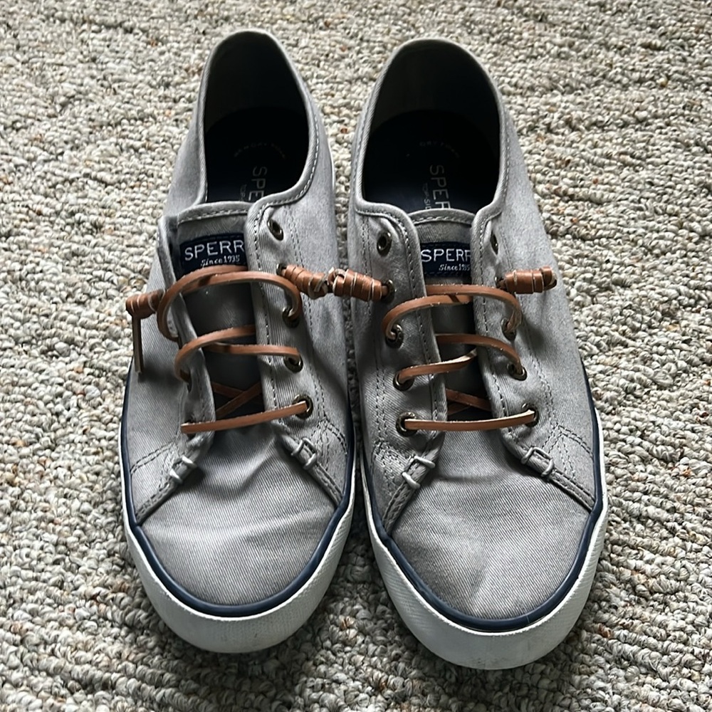 Men’s Sperry Top Slider Memory Foam Shoes, size 9